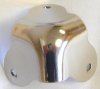 Corner - 3-Hole Chrome No Lip /Set of 4